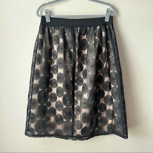 Lane Bryant Sheer Embroidery Circle Skirt size 14/16 - Picture 2 of 7